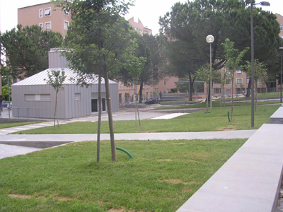 NUOVA PIAZZA DI SAN BASILIO NUOVO-ROMA